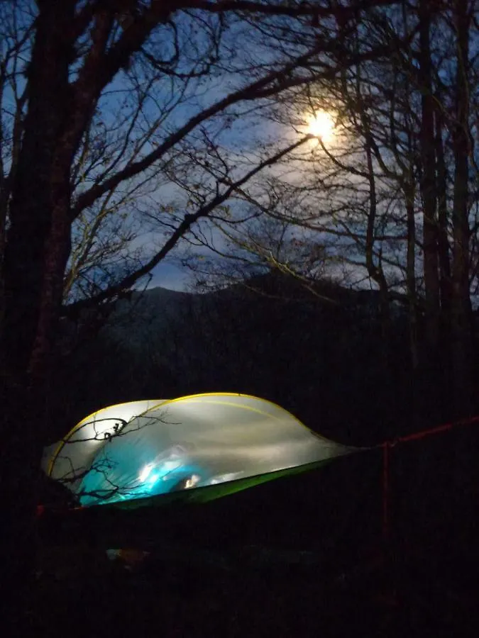 D'Tente Sky Lodge Massat Frankreich