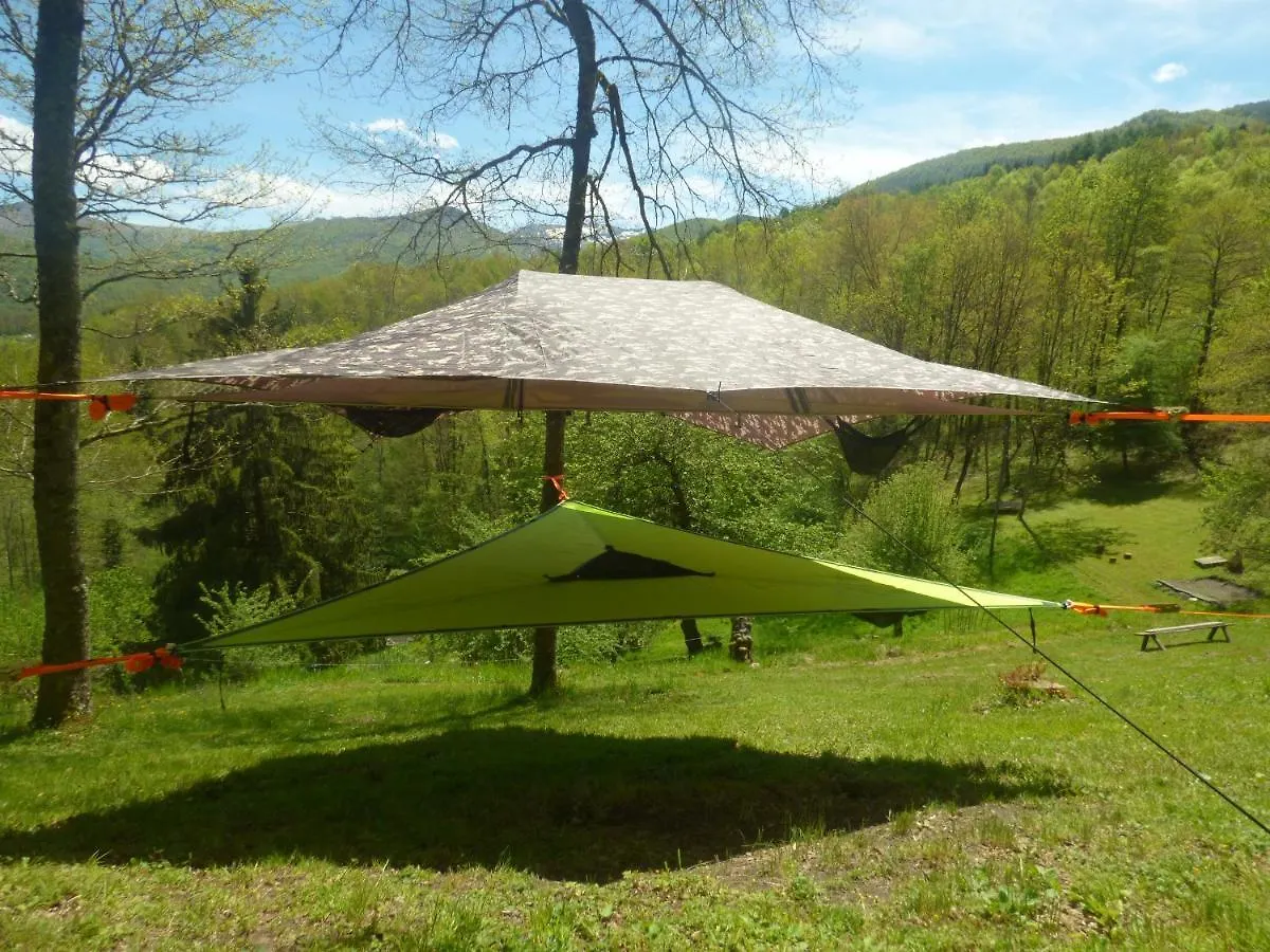 Luxe tent D'Tente Sky Lodge Massat Frankrijk